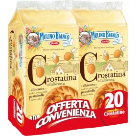 CROSTATINE ALBICOCC BIPAC MULINO 800GX6 