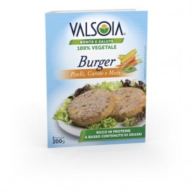 VALSOIA BURGER PISELLI CAROTE 2X100GR X6 