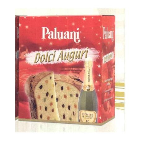 PALUANI VALIGETTA PANETTONE DOLCI AUGURI 