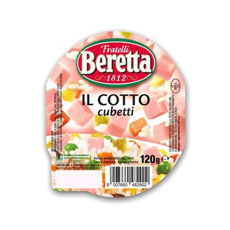 BERETTA CUBETTI DI P. COTTO 120 GR X 12 