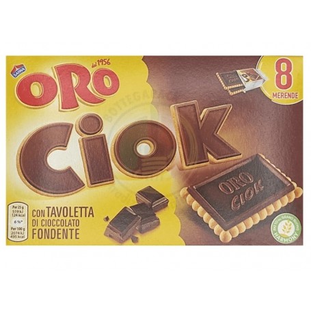 ORO CIOK FONDENTE GR 200 X 14 PZ 