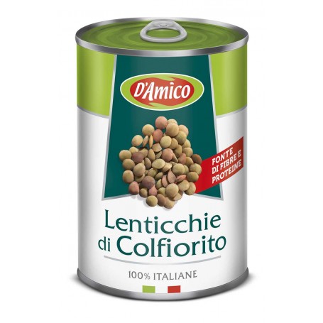 D'AMICO LENTICCHIE COLFIORITO GR 400X12 