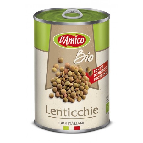 D'AMICO LENTICCHIE BIO GR 400 X 12 PZ 