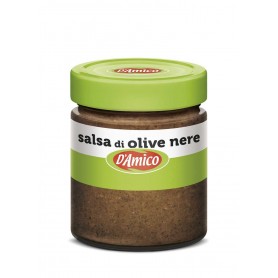 D'AMICO SALSA OLIVE NERE GR 130 X 12 PZ 