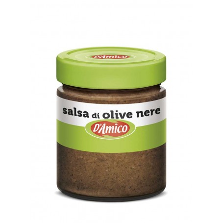 D'AMICO SALSA OLIVE NERE GR 130 X 12 PZ 