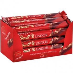 LINDT SNACK LINDOR LATTE X 24 