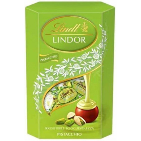 LINDT CORNET PISTACCHIO GR 200 X 12 PEZZ 