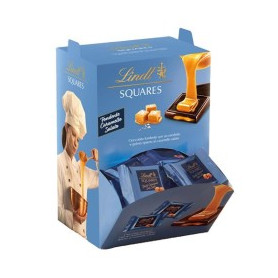 LINDT SQUARES FONDENTE/SALATO X 75 