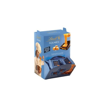 LINDT SQUARES FONDENTE/SALATO X 75 