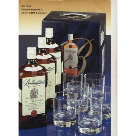 BALLANTINES LT 1 BAR PACK X 3 