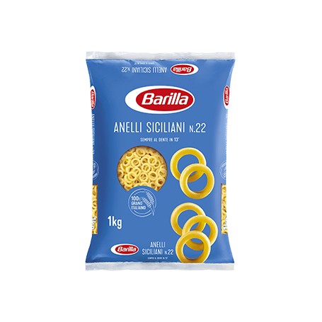 PASTA BARILLA ANELLI SICIL N22 500GR X24 