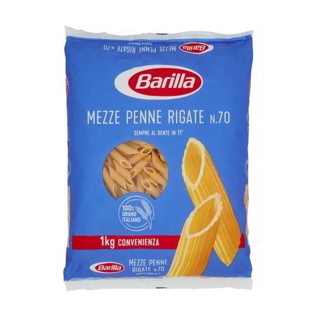 PASTA BARILLA M.PENNE RIG N70 1KG X15 