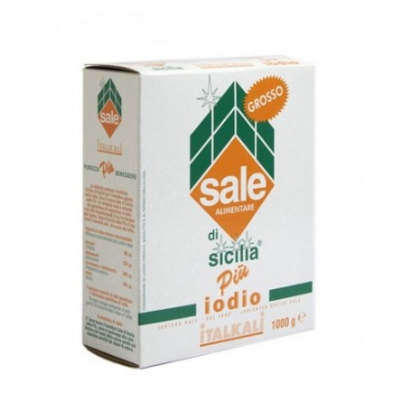 SALE GROSSO + IODIO 1 KG X 12 