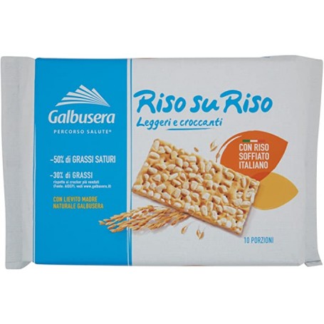 GALBUSERA RISOSURISO CRACKERS 380GR X6 