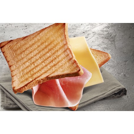 PANINI TOAST PANE TOAST 135 GR PROSCIUTTO COTTO,EDAMER