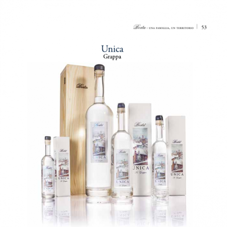 GRAPPA BERTA UNICA 43° CL 300 CAS/LEGNO 