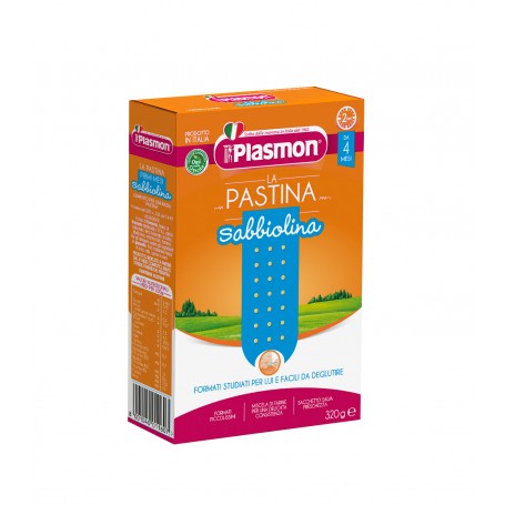 PLASMON PASTINA SABBIOLINA 320 GR X 12 