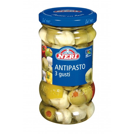 NERI ANTIPASTO TRE  GUSTI 314GR X12 