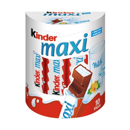 KINDER MAXI BARRETTE 21 GR X10 PZ 