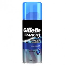 GILLETTE MACH 3 SHAVE GEL 75 ML X 6 