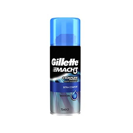 GILLETTE MACH 3 SHAVE GEL 75 ML X 6 