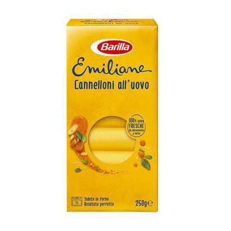 BARILLA EMILIANE CANNELLONI ALL'UOVO X12 