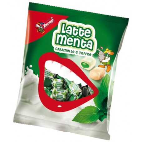 INCAP CARAMELLE LATTE-MENTA 1KG X12 