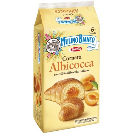 MULINO BIANCO CORNETTI ALBICOCCA 300GRX8 