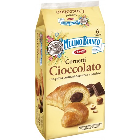 MULINO BIANCO CORNETTI CIOCCOLAT 300GRX8 