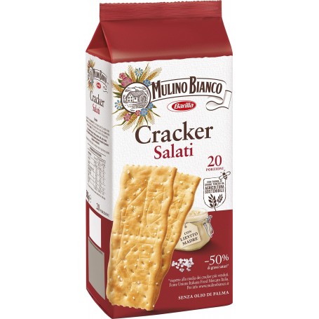 MULINO BIANCO CRACKER SALATI 500GR X9PZ 