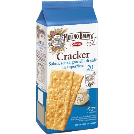 MULINO BIANCO CRACKER NON SAL 500GR X9PZ 