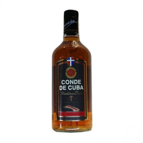 RUM CONDE DE CUBA 7 ANOS 