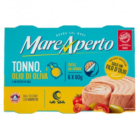 MARE APERTO PRONTO DA GUSTARE 60 GR X 6 