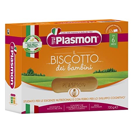 PLASMON BISCOTTI GR 720 X 6 