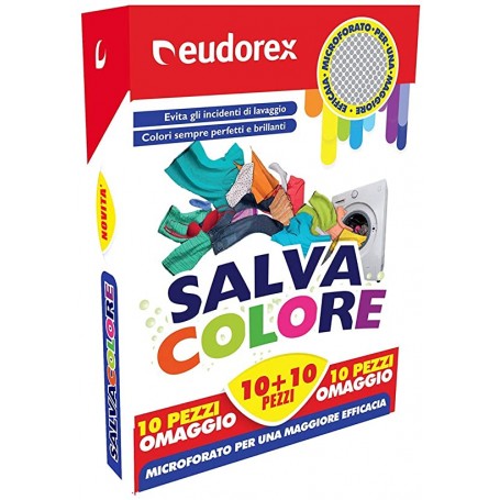 EUDOREX SALVA COLORE 10+10 PEZZI X 16 