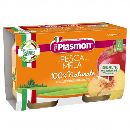 PLASMON OMOGENEIZZATO PESCA MEL 2X104X12 