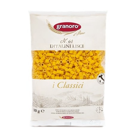 GRANORO DITALINI LISCI N°61 500GR X24 