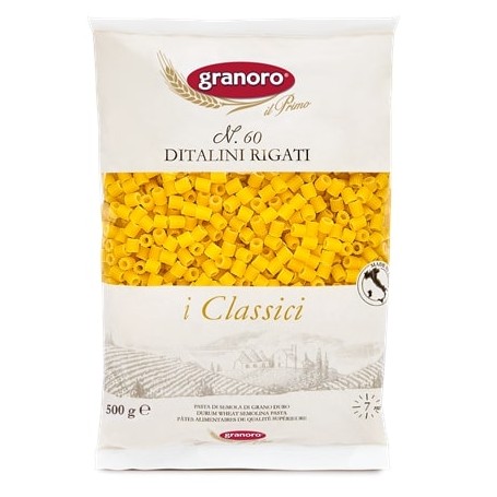 GRANORO DITALINI RIGATI N°60 500GR X24 