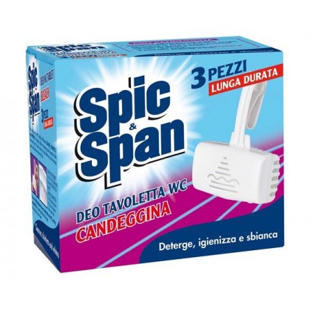 SPIC&SPAN TAVOLETTA WC CON CANDEG 3PZX12 