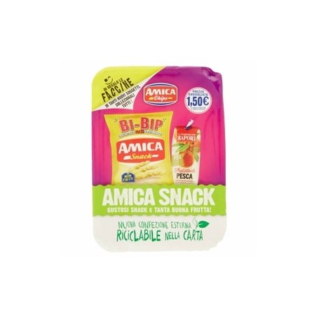 AMICA CHIPS BI BIP + SUCCO 25GR X8 