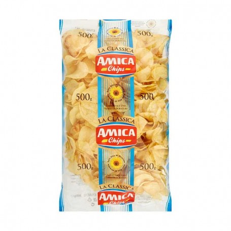 AMICA CHIPS PATATINE CLASSICHE 500GR X5 