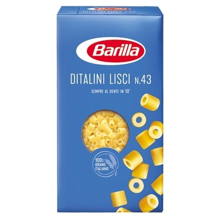 BARILLA DITALINI LISCI N°43 500GR X16 