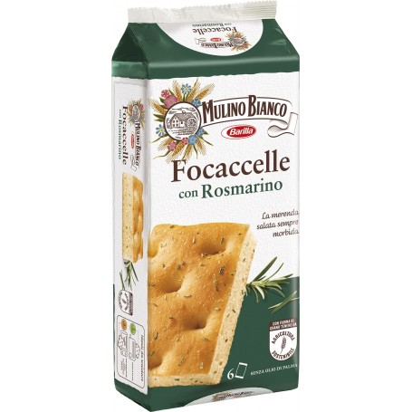 MULINO BIANCO FOCACCELLE ROSMAR 198GR X9 