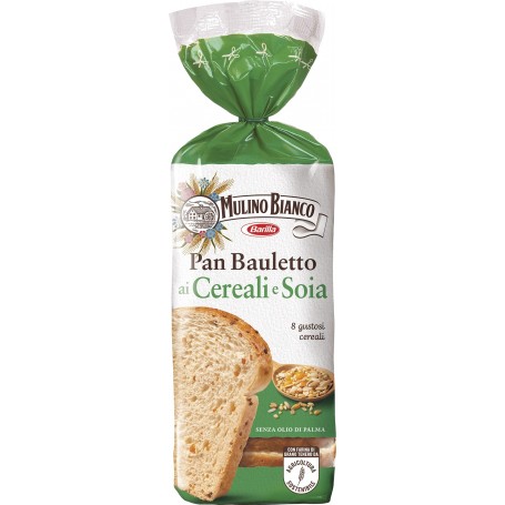 MULINO BIANCO PANE CEREALI SOIA 400GRX8P 