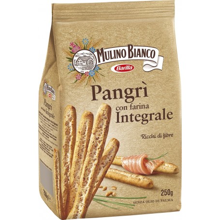 MULINO BIANCO PANGRÌ INTEGRALI 250GR X16 