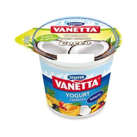 STUFFER VANETTA YOGURT COCCO 125GR X20 