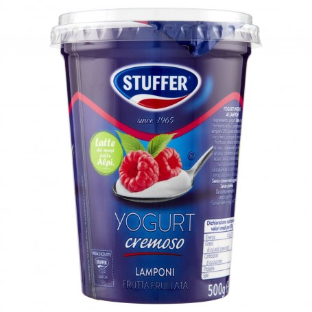 STUFFER YOGURT LAMPONI 500GR X6 