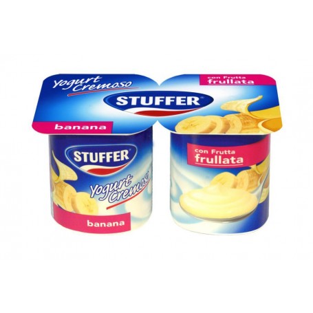 STUFFER YOGURT BANANA 125GR X2 X12 