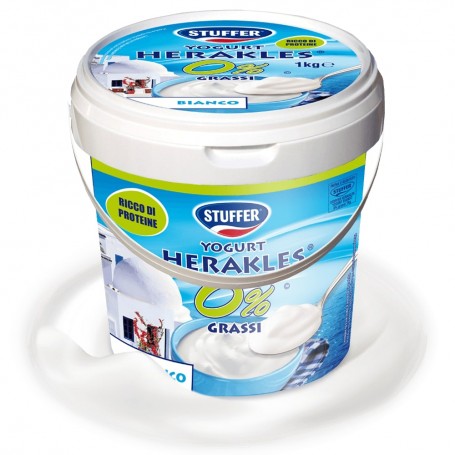 STUFFER HERAKLES YOGURT 0% GRAS 1KG X6 