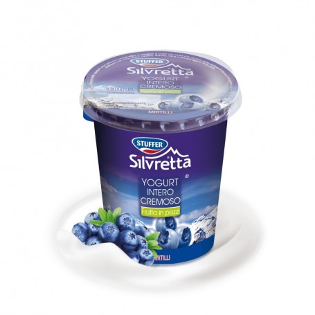 STUFFER SILVRETTA YOGURT FRUTTA 330GRX12 